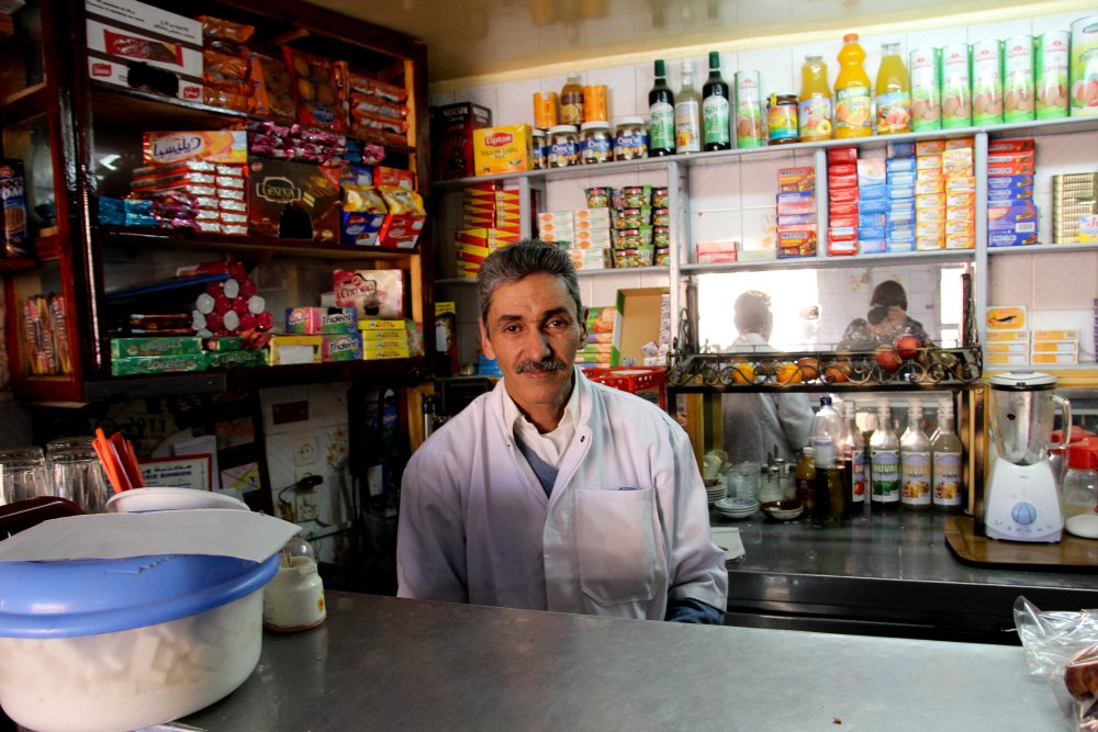 Mohammed, der freundliche Cafe-Besitzer in Tafraoute1